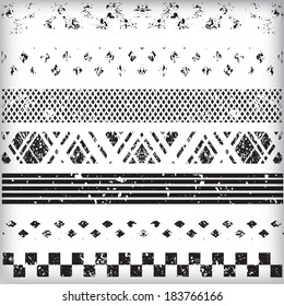 grunge borders 