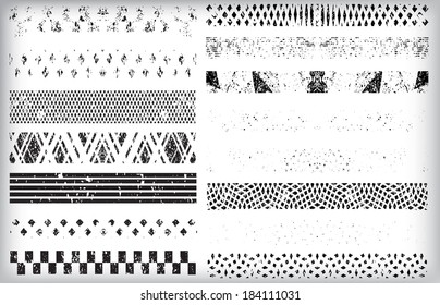 grunge borders 