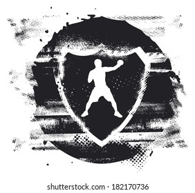 grunge box shield