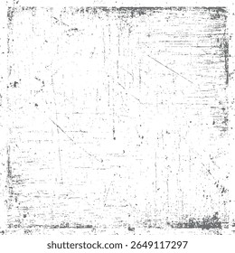 Textura de caixa grunge com bordas desgastadas arranhadas. Resumo projeto de sobreposição de borda angustiada. Ótimo para pôster criativo e projetos de layout.