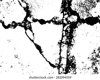 Grunge, broken abstract background, vector illustrator