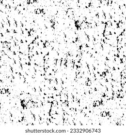 GRUNGE BROKEN DISTRESSED BLACK AND WHITE SEAMLESS PATTERN GRAPHIC DESIGN VECTOR ILLUSTRATION