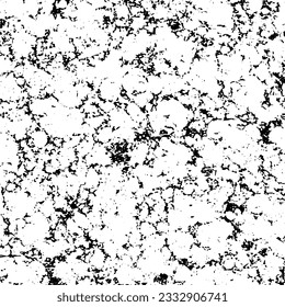 GRUNGE BROKEN DISTRESSEM SEAMLESS PATTERN SCHWARZ UND WEISS GRAFIK DESIGN VEKTORGRAFIK