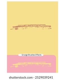 grunge brush effects inspiring creativity and individuality while embracing chaos. Perfect for artistic expression.