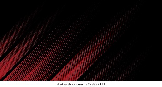 Pincel grunge semitono degradado rojo. Textura grunge roja con diseño de fondo oscuro. Arte moderno