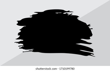Vektorillustration-Banner mit Grunge-Pinselstrichen