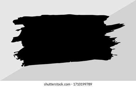 banner vectorial de líneas de brocha gruesa
