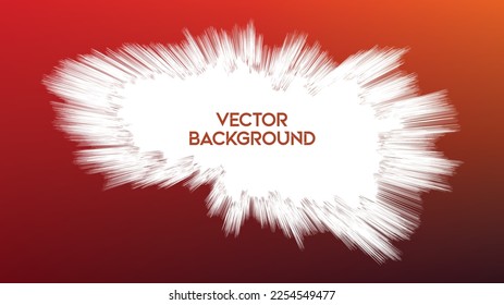 Grunge brush paint paper effect abstract vector background bg
