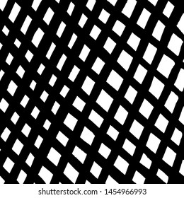 Grunge brush pattern. Texture. White and black vector.