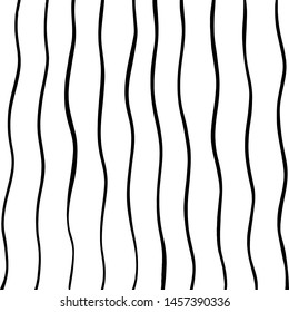 Grunge brush pattern. Texture. White and black vector.
