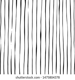 Grunge brush pattern. Texture. White and black vector.