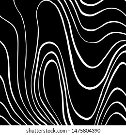 Grunge brush pattern. Texture. White and black vector.