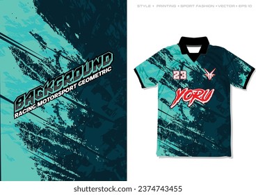 grunge brush sporty sublimation jersey design vector abstract  background bright car decal wrap