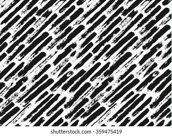 Grunge Brush Srokes Pattern Diagonal