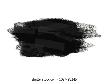Grunge brush stoke texture background vector illustration