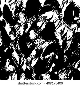 Grunge brush stroke background. Hand-made illustration. Contains transparency.