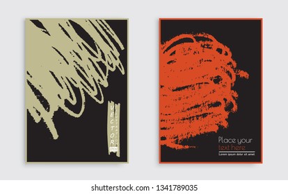Grunge brush stroke background.Abstract grunge background.