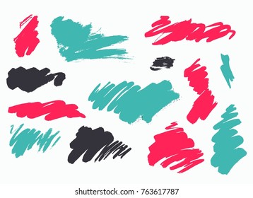 Grunge Brush Stroke set