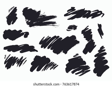 Grunge Brush Stroke set