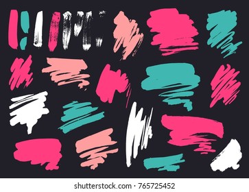 Grunge Brush Stroke set