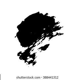 Grunge Brush Stroke . Vector Brush Stroke . Distressed Brush Stroke . Black Brush Stroke . Modern Textured Brush Stroke . Dry Brush Stroke . set
