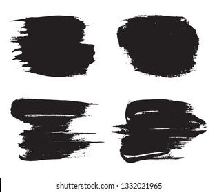 Grunge brush strokes