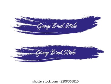 Grunge brush strokes background, vector illustration 