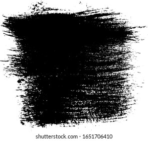 Grunge Brush Strokes Banner Background