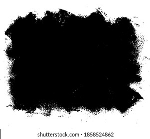 Grunge Brush Strokes Banner Background