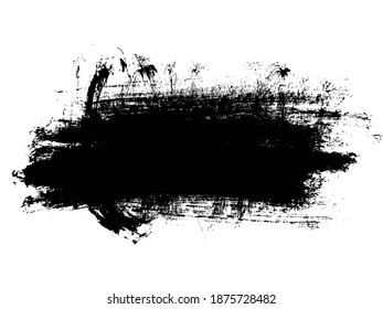 Grunge Brush Strokes Banner Background