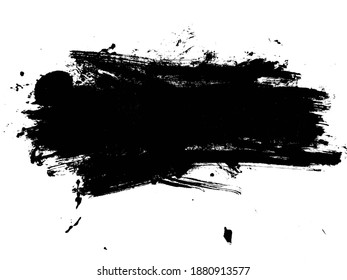 Fondo de la pancarta del pincel de Grunge