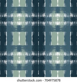 Grunge brush strokes seamless pattern. Minimalistic, textured, trendy