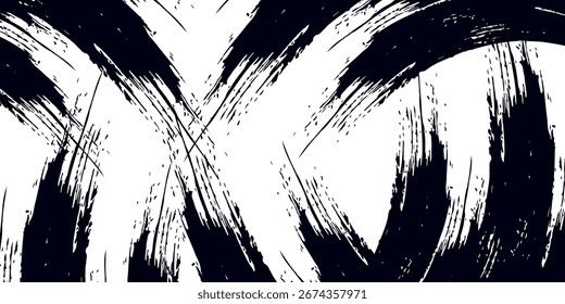 Grunge brush strokes templates, simple good modern art texture