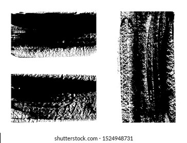 Grunge brush strokes.Abstract grunge bannners.