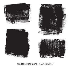 Grunge brush strokes.Abstract brush stroke banners.
