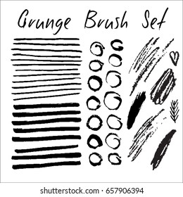 Grunge brush and texture