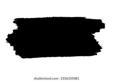 grunge brush texture background. vector bush stain