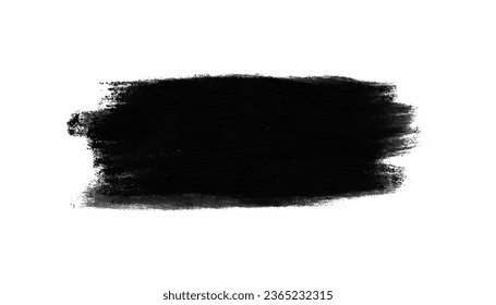 grunge brush texture background. vector bush stain