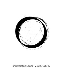 Grunge Brush Wave. Abstract surfing Icon .ink curved line arts modern brush.vector ilustration