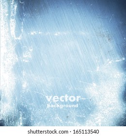 grunge brushed metal texture, vector background