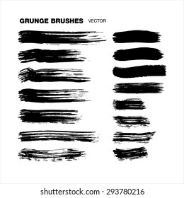 grunge brushes set
