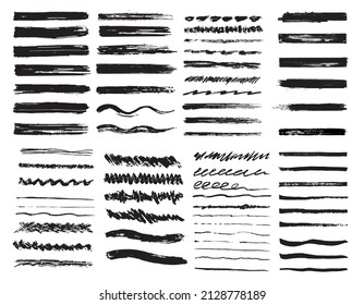 Grunge Illustrator Brushes Pack.Ai Royalty Free Stock Svg Vector And Clip  Art