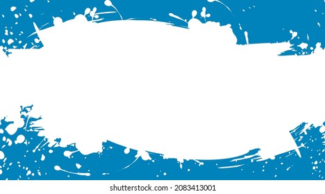 Grunge business card template background free vector