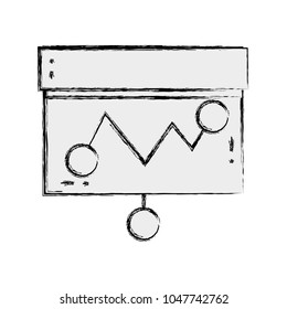 grunge business statistics diagram technology presentation