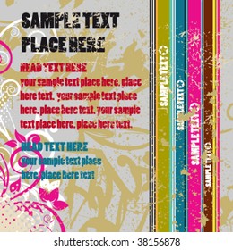 Grunge card