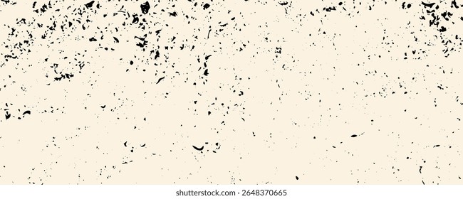 Grunge cement texture. Old scratched concrete wall bg, dotted grunge brush effect, obsolete textured concrete background, vector illustration