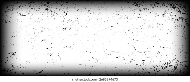 Grunge cement texture. Old scratched concrete wall bg, dotted grunge brush effect, obsolete textured concrete background, vector illustration