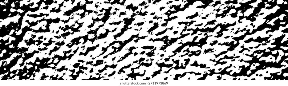 Textura de cemento grunge. Antiguo bolso de pared de hormigón rayado, efecto de pincel grunge punteado, fondo de hormigón texturizado obsoleto, Ilustración vectorial