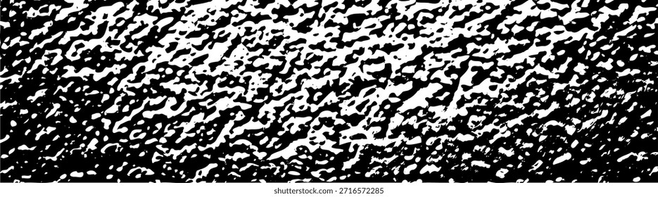 Textura de cemento grunge. Antiguo bolso de pared de hormigón rayado, efecto de pincel grunge punteado, fondo de hormigón texturizado obsoleto, Ilustración vectorial