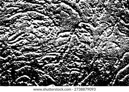 Grunge cement texture. Old scratched concrete wall bg, dotted grunge brush effect, obsolete textured concrete background, vector illustration